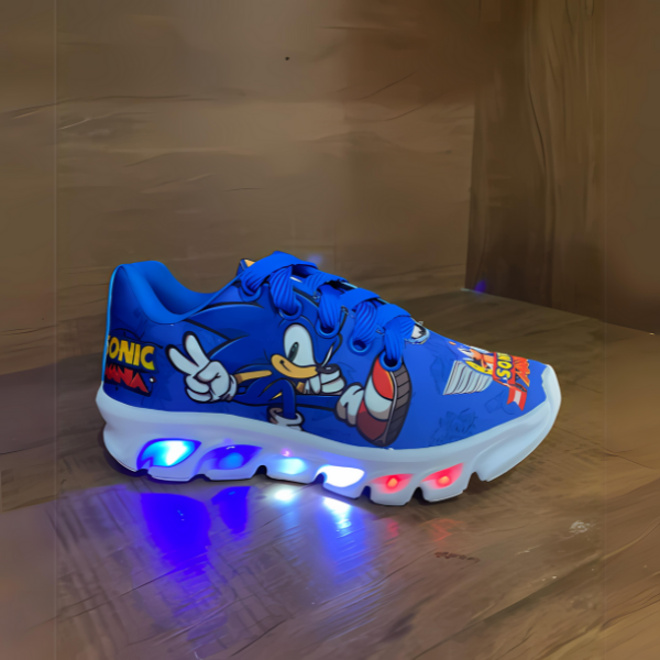 TÊNIS DE LED DO SONIC - Tênis Infantil!
